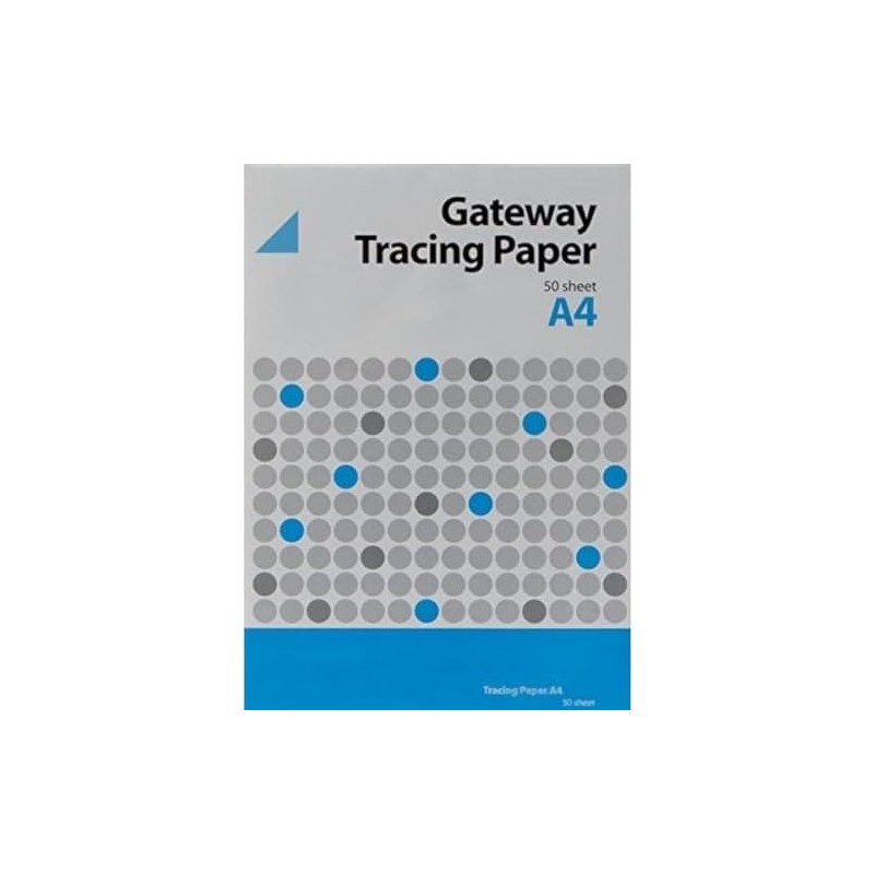 Gateway Natural Tracing Paper Pad A4 63gsm 50 Sheets