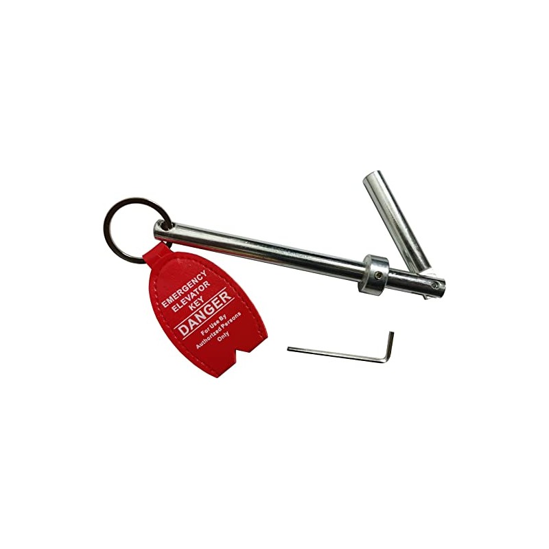Emergency Key Solid Steel Elevator Door Key for Door Elevator