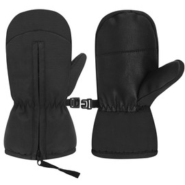 Andake Kids' Gloves, Ski Mittens, Insulated, Waterproof, Breathable, Winter, Cold Protection, Ski Gloves, Kids Snow Gloves, Abrasion Resistant, For Boys, Girls, Toddlers