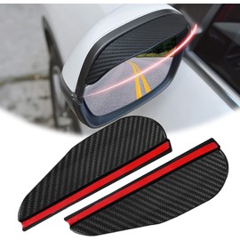 2 Piezas Protector de Lluvia Espejo Lateral para Honda Pilot 2016-2025 2026 Visera Retrovisor Impermeable Flexible