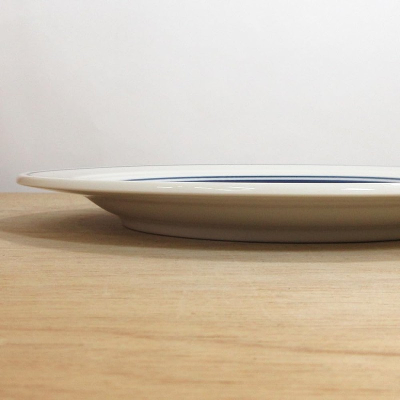 Dinner Plate, 9.8 inches (25 cm) Plate, Navy Blue, Countryside,