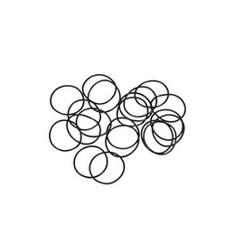 sourcing map Pack of 20 Nitrile Rubber O-Rings Sealing Ring O-Rings Metric Seal 20 mm OD 18 mm ID 1 mm Width