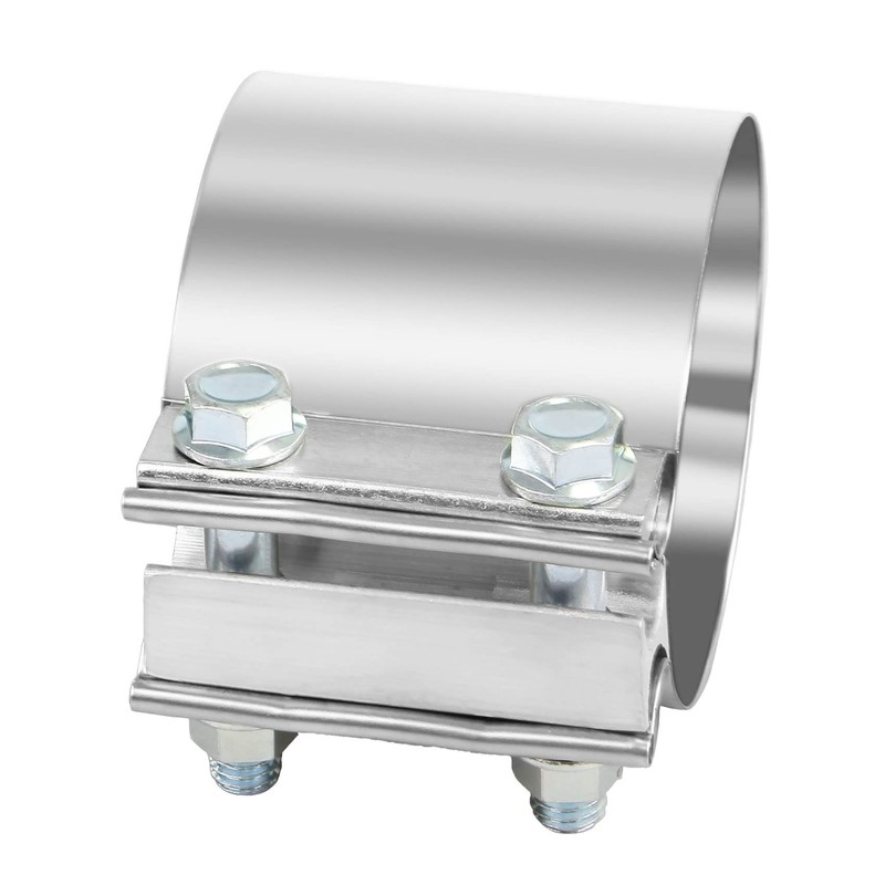 3.5 Inch 3.5" Butt Joint Exhaust Band Clamp Sleeve Stainless