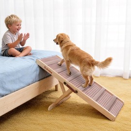 iPetba Small Medium Dog Ramp for Couch & Bed, Joint & Spine Support