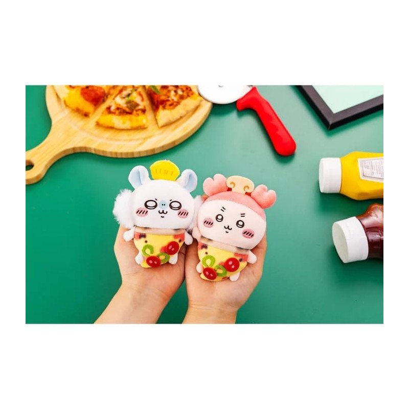 Chiikawa Matching Pizza Mascot Plush Toy Momonga
