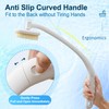 Celestite 20” Long Handle Shower Brush for Body, Back Scrubber