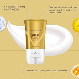 2 piezas AH-8 Firming Neck Cream,Crema Tensora Y Lifting Para El Cuello Con Doble Rodillo, for Crepey Skin Body Care Comfort, lociones hidratantes y reafirmantes,Crema para el cuello