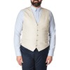 Perry Ellis Big & Tall Suit Vest Men's Tall, Natural