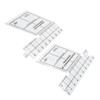 18inch Double Strip Quilting Ruler 60 Degree Diamond Quilt Ruler