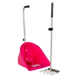 Tuff Stuff Products Pink Manure Scoop w/Rake
