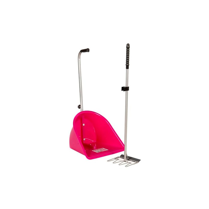 Tuff Stuff Products Pink Manure Scoop w/Rake