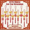 10 Pcs Chinese New Year Decorations Year of The Horse