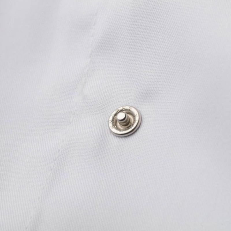 Tibard Short Sleeve Coolmax Chef Jacket (White, Extra Small (Chest