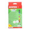 Kores Colores Triangulares Jumbo 5Mm Estuche C/12