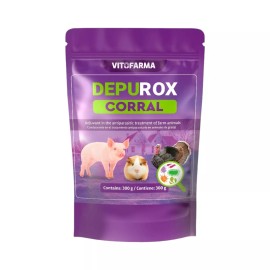 VITOFARMA Depurox Natural Dewormer Corral 300g for Animals | Dewormer Internal & External
