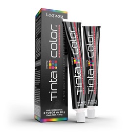 Loquay Tinte Semi Permanente Tinta Color, Turquesa, 120 g