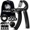 FitBeast Hand Grip Strengthener Forearm Grip Workout Kit - 5