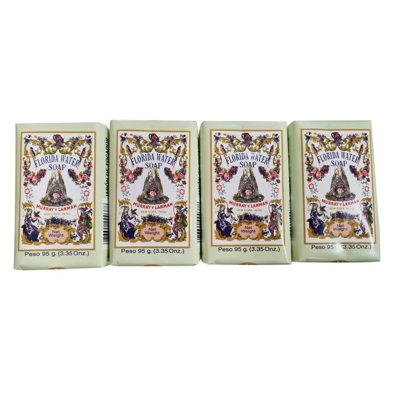 Florida Water Bar Soap 3.3 oz (Pack of 4)