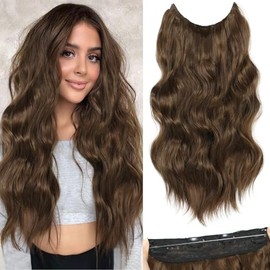 Extensiones de Cabello Natural Ondulado, Extensión de Liga