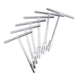 Tusk CR-V Steel Professional |Metric|Compact ATV/MX T-Handle Wrench Set 6, 8, 10, 12, 13, 14mm