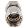 5PCS Plumbing Fittings Stainless Steel Female Thread Pipe Adapter Fittings