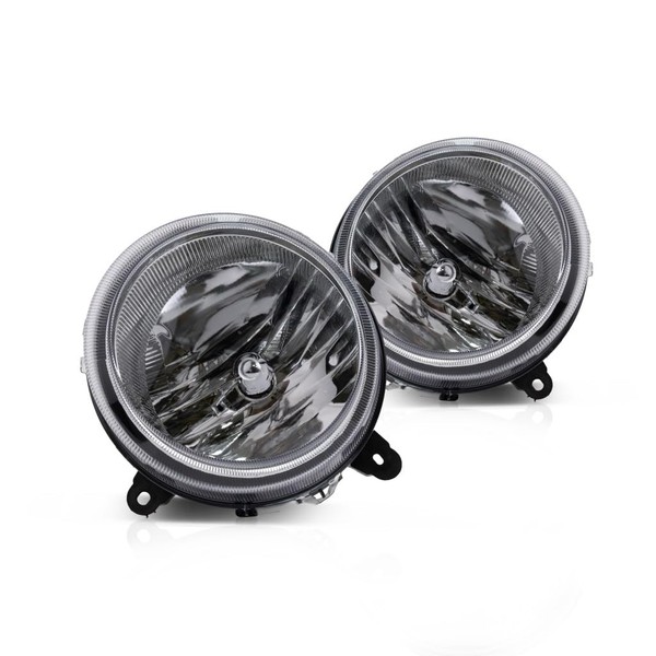 For Jeep Patriot Headlight Assembly 2007-2017 Pair Driver and Passenger