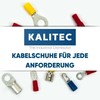 Pack of 100 Kalitec RHVB5 Round Receptacles Blue 1.5 mm