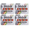 Volvik New Vivid 3-Piece High Visibility Premium Matte Finish Color Golf Balls 4 Dozen (48 Balls) - Orange Color