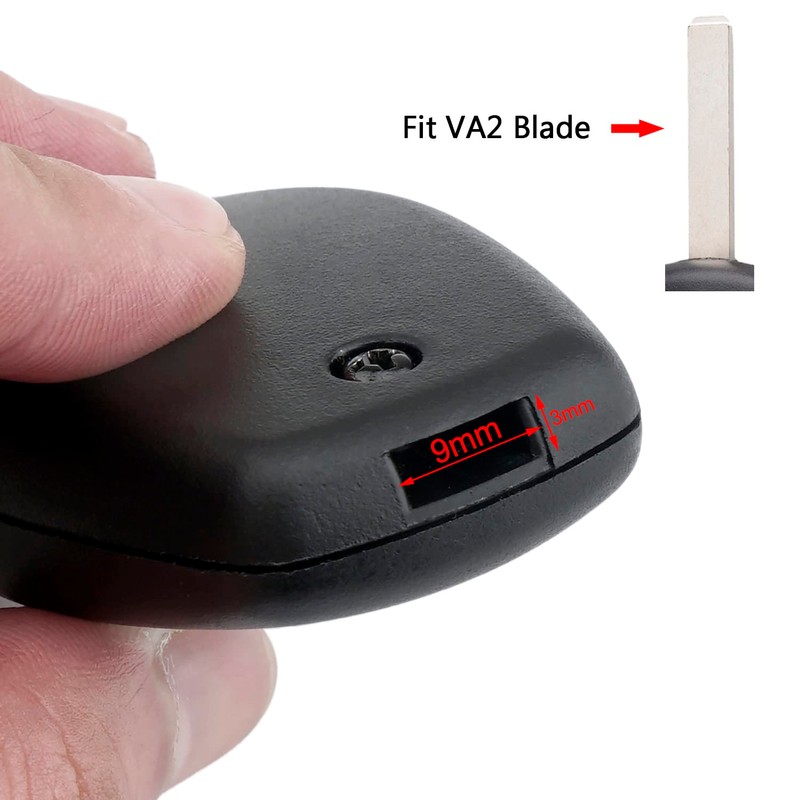 HooRLZ Renault Twingo Kangoo Clio Mode Remote Key Shell Case