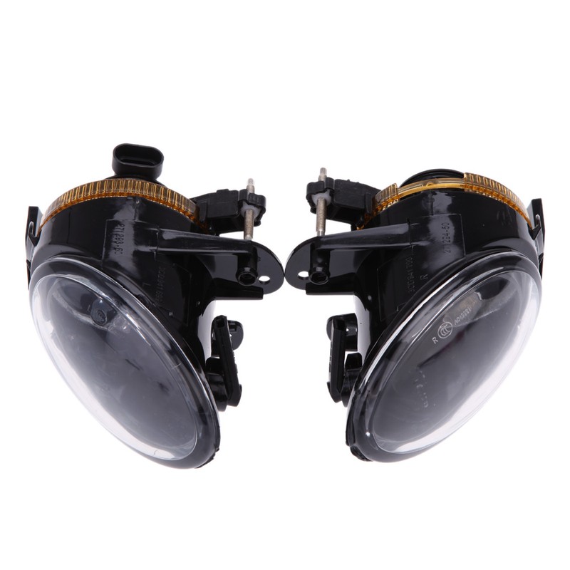 Pair LH &RH Front Bumper Fog Lights Driving Lamp for