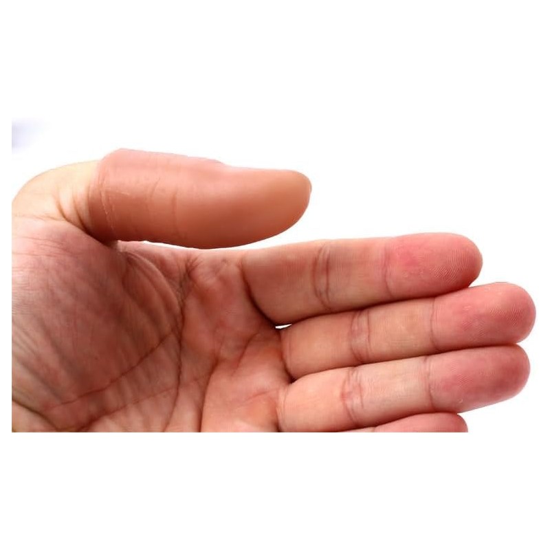 MOMOMAGE 5 Pcs Hard Thumb Tip Finger Fake Magic Tricks