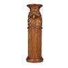 Deco 79 Polystone Eagle Pedestal Table, 7" x 9" x