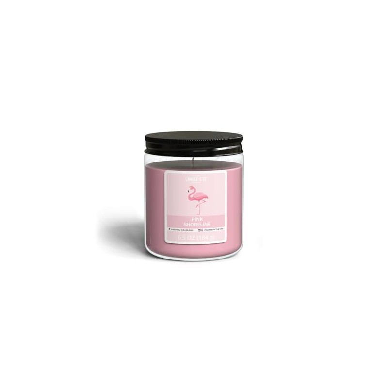 Candle-Lite Candle Pink Shoreline 6.5OZ 46031271