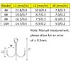5pcs 30g Colorful Blade Shape Fishing Lures Metal Double Hook