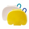2Pcs DIY Travel Mini Pill Organizer, 7 Compartments Pill Box