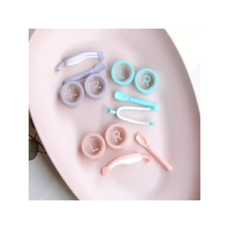 케이스 렌즈끼는도구 렌즈 흡착봉 눈렌즈케이스 [3-렌즈흡착봉-블루] Case Lens Insertion Tool