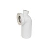 Sanit DN100 Toilet Connection Elbow 90° White Connector Top DN50
