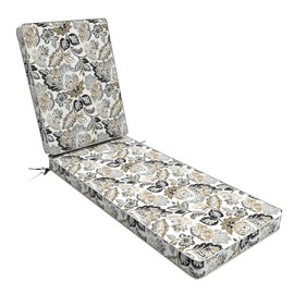 LVTXIII Indoor/Outdoor Chaise Lounge Cushion, Seasonal Replacement Sponge Bench Cushions with Zipper and Ties for Home and Garden, 80 x 26 x 3 Inch, Dailey Tan