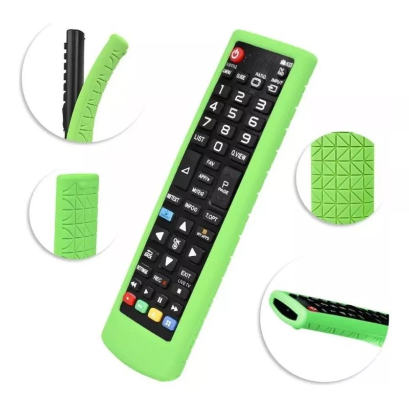 Estuchelandia Funda Silicon Para Control Tv LG Akb75095307, 375604, 675304