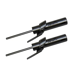INFINITY FIT Pair of Drop Set Pin for Gym Weight Stack (Metal, 7.8mm)