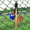 Dongawin Fence Hook,Baseball Softball Gear Hanger，Baseball Bat Holder with Glove