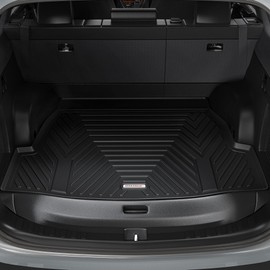 YITAMOTOR Cargo Trunk Mats Compatible with 2011-2021 Jeep Grand Cherokee, 2022 Jeep Grand Cherokee WK, Custom Fit Trunk Liners Car Cargo mats Black