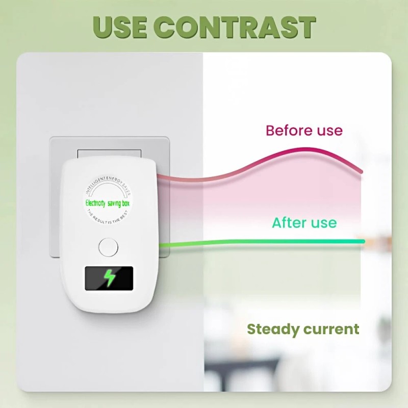 Precision-Made Compact Smart Home Power Saving Device Electric Meter Power