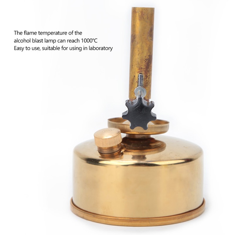 Seat Type Copper Alcohol Blast Blow Lamp Laboratory Experimental Instrument(Alcohol