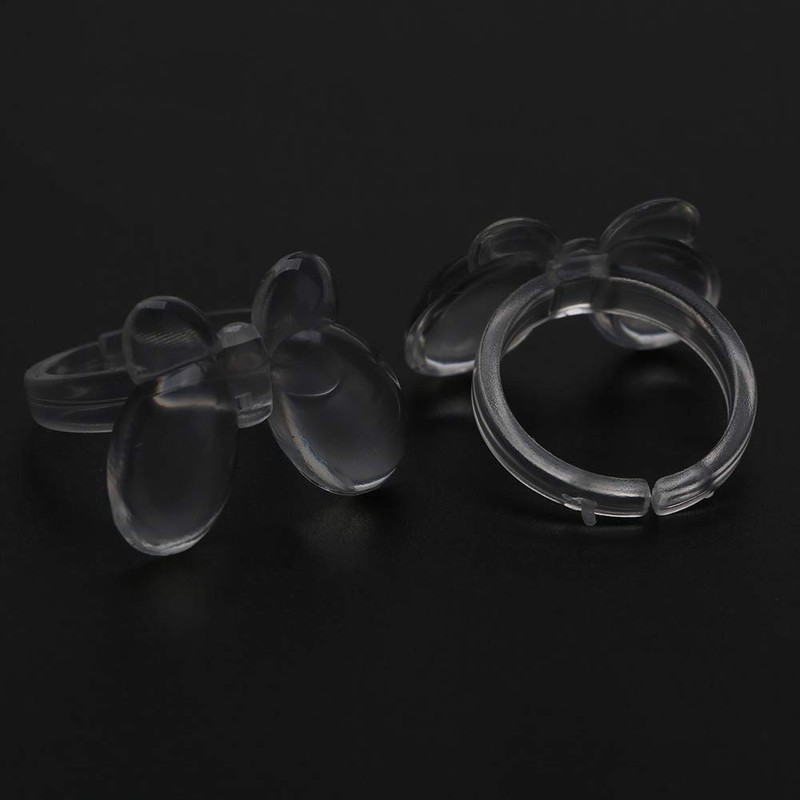 Nail Art Display 50pcs Nail Ring Colour Card Butterfly Shaped