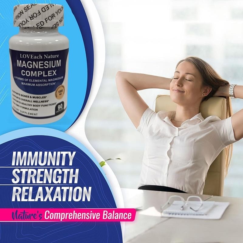 LOVEach Magnesium Complex: 8 Essential Minerals for Bone & Brain