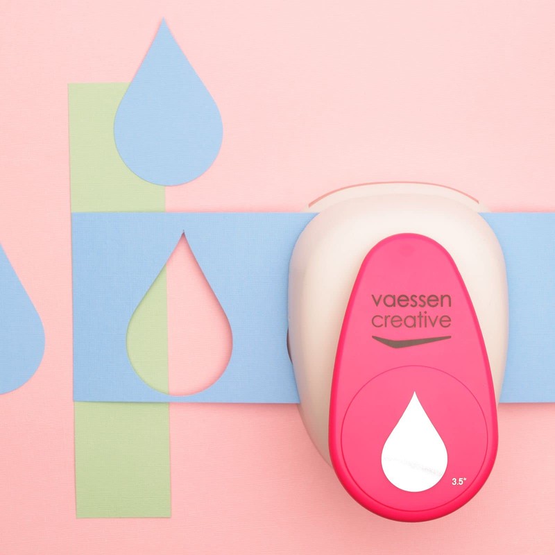 Vaessen Creative Craft Paper Punch - Drop - 5,8 x