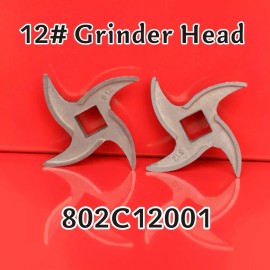 Hakka Stainless Steel Meat Grinder Knife Blade for #12 Meat Grinder
