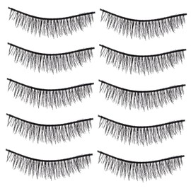 BIUDECO Pairs Natural False Eyelashes Lash Kit Full Length Width Comfortable Wear for Party Wedding Photoshoot