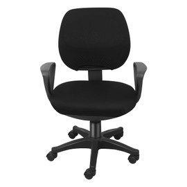 Cabilock Office Chair Covers Stretch Computer, Rotating Armchair Slipcover Protector, Removable Washable Stretchy Seat Cover and Backrest Cushion Protectors for Home Office